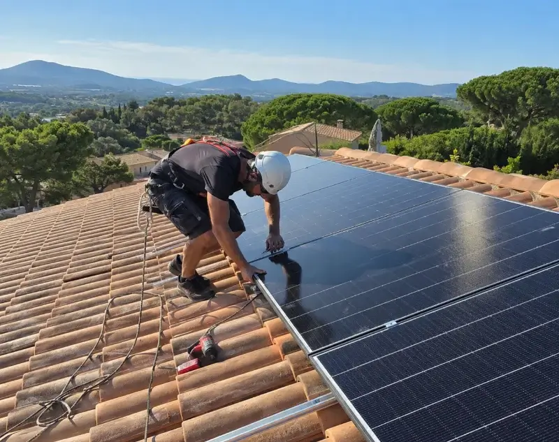 Installateur panneaux solaires Sernhac — pose photovoltaïque sur toiture