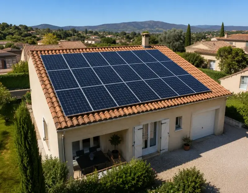 Prime à l'autoconsommation panneaux solaires Sernhac — aide financière de l'État